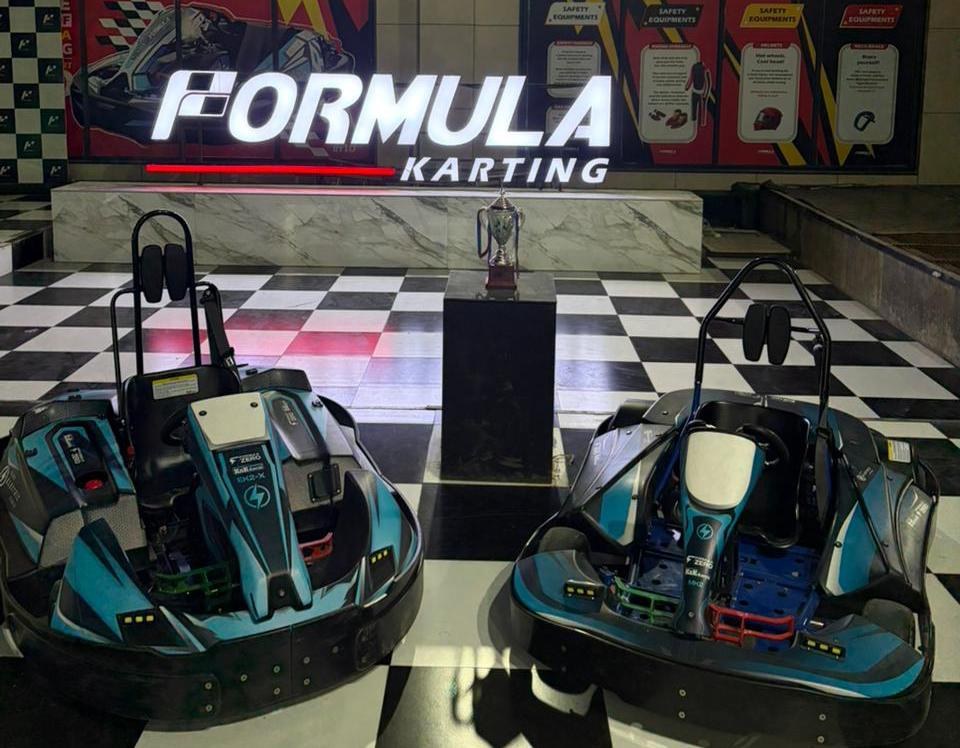 Formula-Zero kart at Formula Karting, Pune during the GoZero Tour